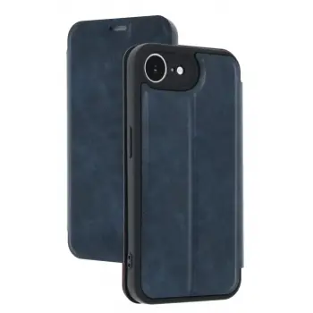 Newface Apple iPhone 16E Kılıf Flip Cover - Lacivert