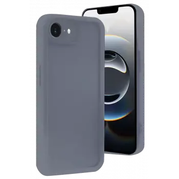 Newface Apple iPhone 16E Kılıf Viera Silikon - Gri