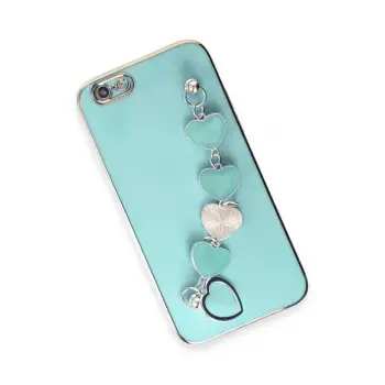 Newface iPhone 6 Kılıf Esila Silikon - Su Yeşili