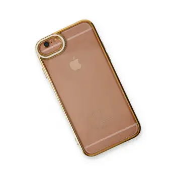 Newface iPhone 6 Kılıf Liva Lens Silikon - Beyaz