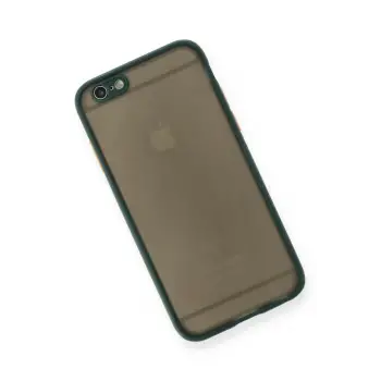 Newface iPhone 6 Kılıf Montreal Silikon Kapak - Yeşil