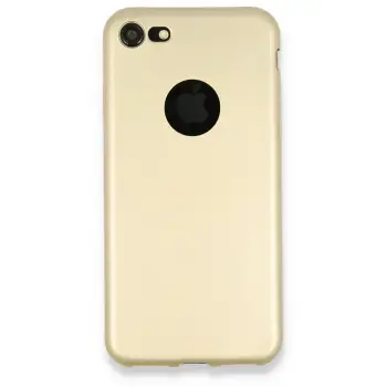 Newface iPhone 7 Kılıf First Silikon - Gold