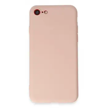 Newface Apple iPhone 7 Kılıf First Silikon - Pudra