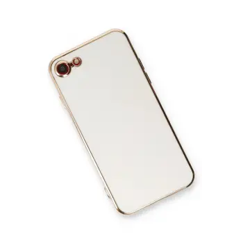 Newface iPhone 7 Kılıf Volet Silikon - Beyaz