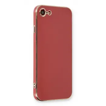 Newface Apple iPhone 7 Kılıf Volet Silikon - Kırmızı