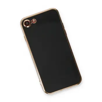 Newface iPhone 7 Kılıf Volet Silikon - Siyah