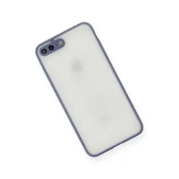 Newface iPhone 7 Plus Kılıf Montreal Silikon Kapak - Gri