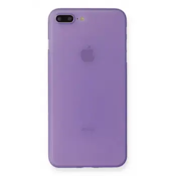 Newface Apple iPhone 7 Plus Kılıf PP Ultra İnce Kapak - Mor