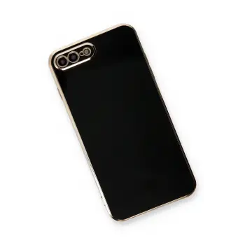 Newface iPhone 7 Plus Kılıf Volet Silikon - Siyah