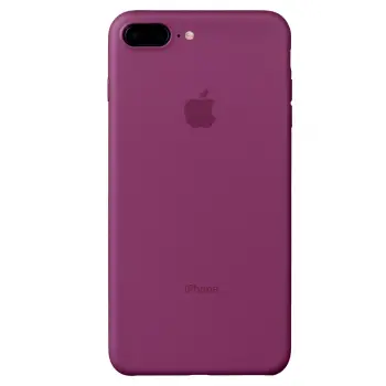 Newface iPhone 8 Plus Kılıf PP Ultra İnce Kapak - Pembe