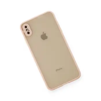 Newface iPhone X Kılıf Montreal Silikon Kapak - Pembe