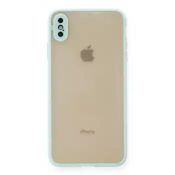 Newface Apple iPhone X Kılıf Montreal Silikon Kapak - Turkuaz