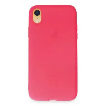 Newface Apple iPhone XR Kılıf First Silikon - Pembe