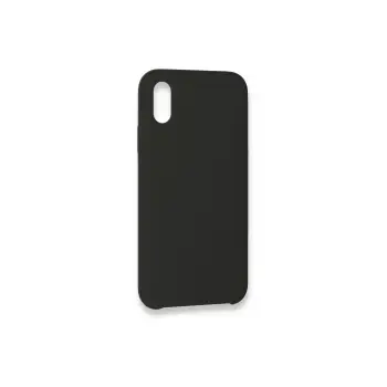 Newface iPhone XS Max Kılıf Lansman Legant Silikon - Siyah