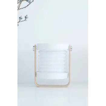 Newface JP-DLD Kamp Lambası Görünümlü Dekoratif Gece Lambası - Beyaz