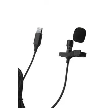 Newface Lightning 2 Metre Double Mikrofon - Siyah