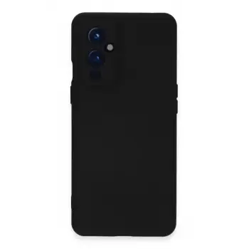 Newface One Plus 9 Kılıf Nano içi Kadife Silikon - Siyah