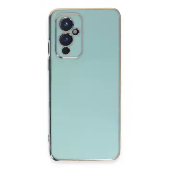Newface One Plus 9 Kılıf Volet Silikon - Açık Yeşil