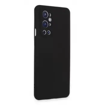Newface One Plus 9 Pro Kılıf Nano içi Kadife Silikon - Siyah