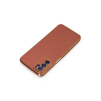 Newface Oppo A16 Kılıf Volet Silikon - Kırmızı