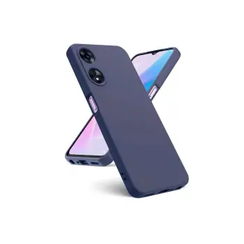 Newface Oppo A38 Kılıf First Silikon - Lacivert