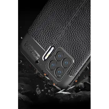 Newface Oppo A73 Kılıf Auto Focus Kapak - Siyah