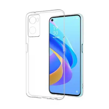 Newface Oppo A96 Kılıf Lüx Şeffaf Silikon