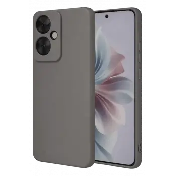 Newface Oppo Reno 11F Kılıf First Silikon - Gri