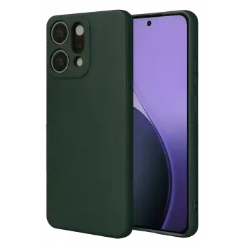 Newface Oppo Reno 14 First Silikon - Koyu Yeşil