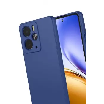 Newface Oppo Reno 14 First Silikon - Lacivert