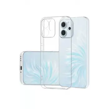 Newface Oppo Reno 14F Kılıf Lüx Şeffaf Silikon