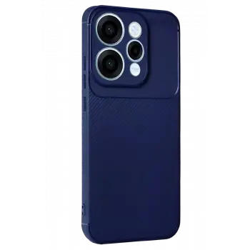 Newface Oppo Reno 15 Auto Focus Karbon Kapak - Lacivert