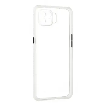 Newface Oppo Reno 4 Lite Kılıf Miami Şeffaf Silikon - Şeffaf