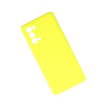 Newface Oppo Reno 5 Pro Kılıf First Silikon - Sarı