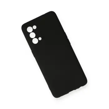 Newface Oppo Reno 5 Pro Kılıf First Silikon - Siyah