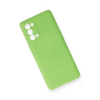 Newface Oppo Reno 5 Pro Kılıf First Silikon - Yeşil