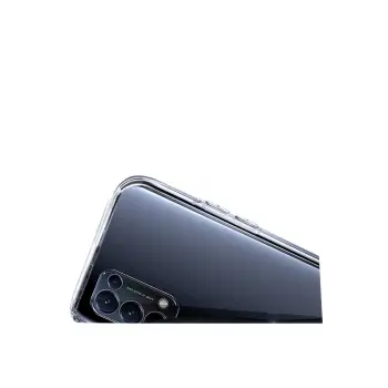 Newface Oppo Reno 5 Pro Kılıf Lüx Şeffaf Silikon