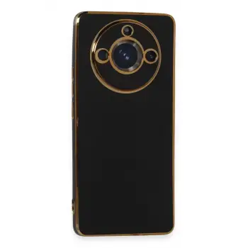 Newface Realme 11 Pro Kılıf Volet Silikon - Siyah