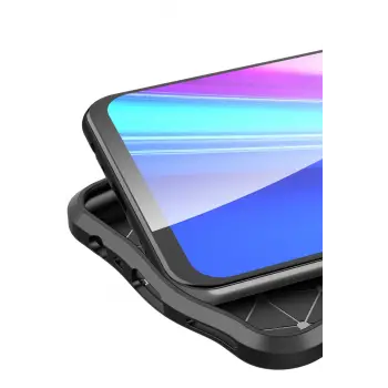 Newface Realme 7 Kılıf Auto Focus Kapak - Siyah