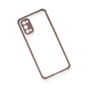 Newface Realme 7 Pro Kılıf Miami Şeffaf Silikon - Açık Mor