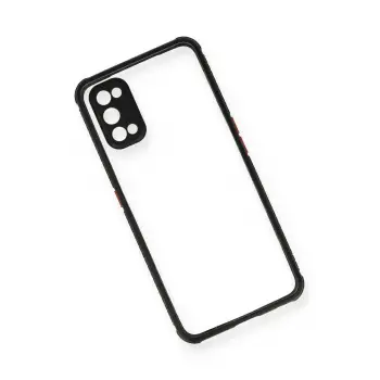 Newface Realme 7 Pro Kılıf Miami Şeffaf Silikon - Siyah