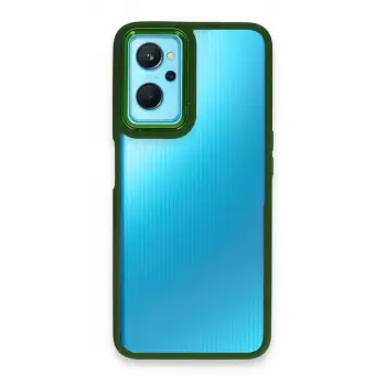 Newface Realme 9i 4G Kılıf Dora Kapak - Haki Yeşil