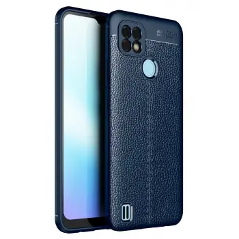 Newface Realme C21 Kılıf Auto Focus Kapak - Lacivert