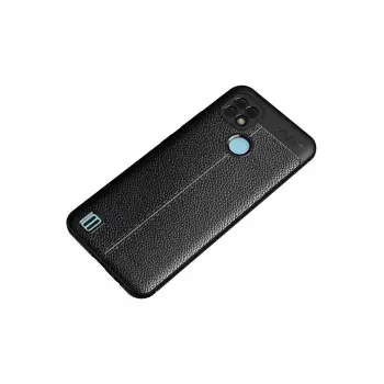 Newface Realme C21 Kılıf Auto Focus Kapak - Siyah