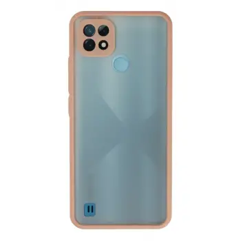 Newface Realme C21 Kılıf Montreal Silikon Kapak - Pembe