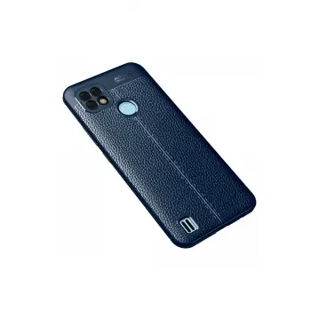 Newface Realme C25 Kılıf Auto Focus Kapak - Lacivert