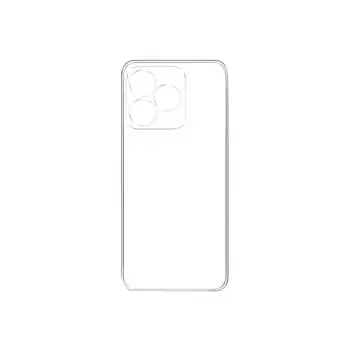 Newface Realme C53 Kılıf Lüx Şeffaf Silikon