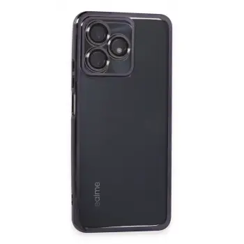 Newface Realme C53 Kılıf Razer Lensli Silikon - Mor