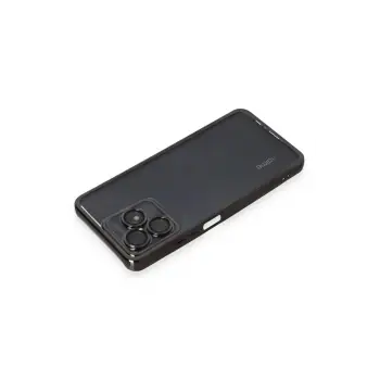 Newface Realme C53 Kılıf Razer Lensli Silikon - Siyah