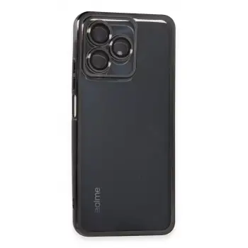 Newface Realme C53 Kılıf Razer Lensli Silikon - Siyah